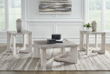 Garnilly Whitewash Table (Set Of 3) - Ella Furniture
