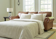 Carianna Caramel Leather Queen Sofa Sleeper - Ella Furniture