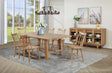 Middleton Natural Brown Extension Leaf Dining Room Set