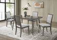 Onslow Dark Gray 59-inch Rectangular Dining Set