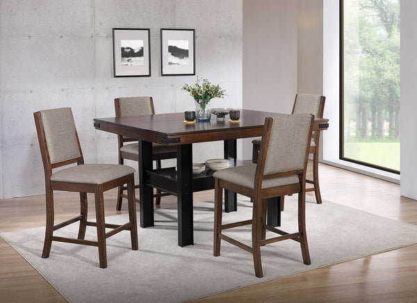 Patterson Mango Oak Counter Height Set