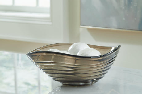 Solariston Gray/brown Bowl - Ella Furniture