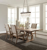 Brockway Brown Extension Leaf Dining Room Set