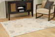 Calkin Linen/gray/caramel 5' X 7' Rug - Ella Furniture