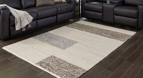 Barus Beige Brown Gray 8' X 10' Rug