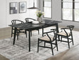 Crestmont Black Extension Leaf Dining Room Set