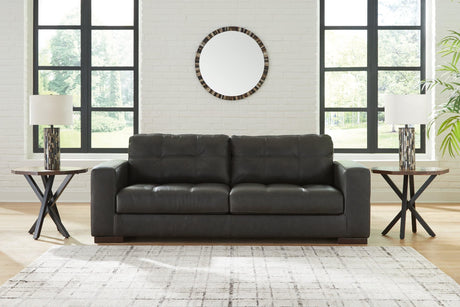 Luigi Thunder Leather Sofa
