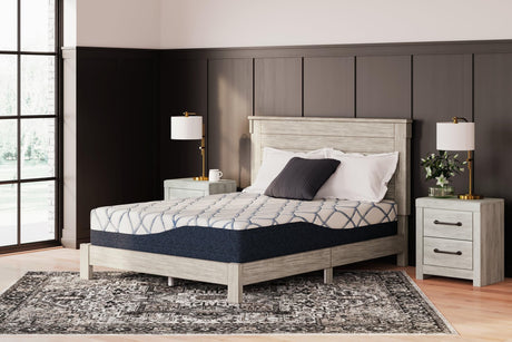 12 Inch Chime Elite 2.0 White Blue Full Mattress
