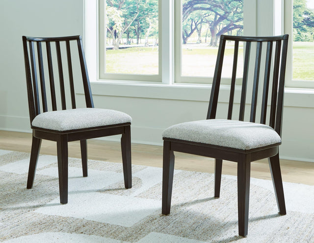 Galliden Black Dining Chair