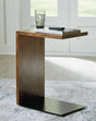 Wimshaw Brown Black Accent Table