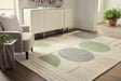 Dallane Linen Blue Green 8' X 10' Rug