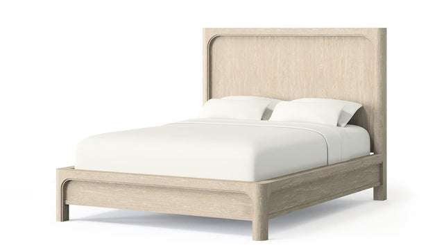 Solano 55-inch Eastern King Panel Bed Weathered Mango