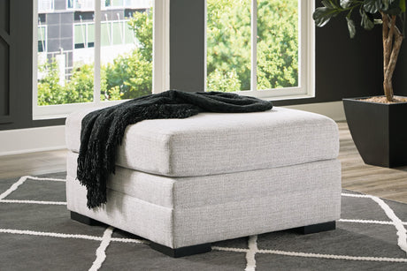 Koralynn Stone Nuvella® Oversized Accent Ottoman