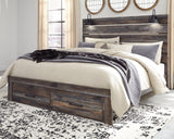 Drystan Multi King Panel Bed With 2 Storage Drawers