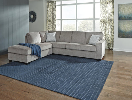 Altari Alloy 2-Piece Sectional With Ottoman PKG001811 - 8721408 | 87214S1 - Ella Furniture