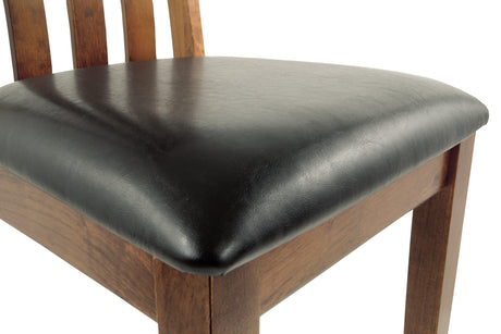 Ralene Medium Brown 2-Piece Dining Room Chair - Ella Furniture