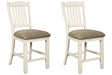 Bolanburg Two-tone 2-Piece Bar Stool - Ella Furniture
