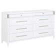 Gracemont 8-drawer Bedroom Dresser Cabinet White