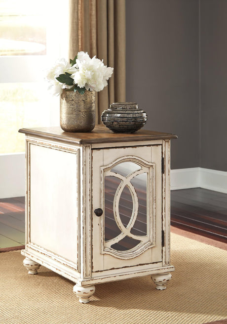 Realyn White/brown 2 End Tables PKG008473 - T743-7 | T743-7 - Ella Furniture