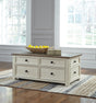 Bolanburg Two-tone Coffee Table With 2 End Tables PKG010341 - T637-20 | T637-107 | T637-107 - Ella Furniture