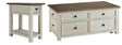 Bolanburg Two-tone Coffee Table With 1 End Table PKG010342 - T637-20 | T637-107 - Ella Furniture