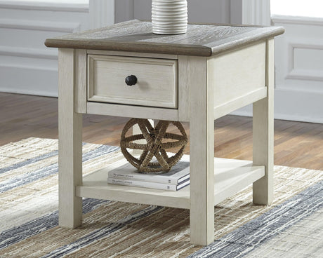 Bolanburg Two-tone 2 End Tables PKG008535 - T637-3 | T637-3 - Ella Furniture