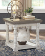 Havalance Gray/white 2 End Tables - Ella Furniture