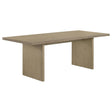 Decker 82-inch Rectangular Wood Dining Table Natural Oak