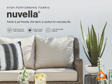 Visola Gray Outdoor Dining Table And 6 Chairs - Ella Furniture
