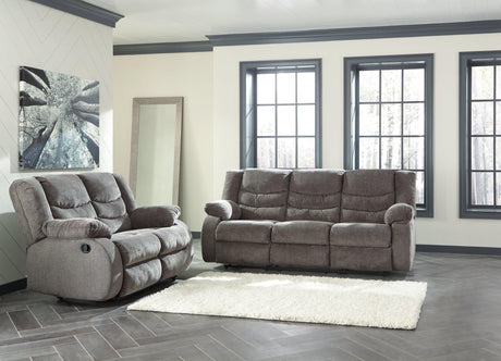Tulen Gray Sofa And Loveseat - Ella Furniture