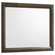 Atlas Bedroom Dresser Mirror Dark Oak