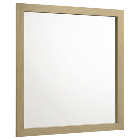 Hendricks Dresser Mirror Light Oak
