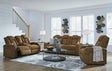 Wolfridge Brindle Sofa, Loveseat And Recliner - Ella Furniture