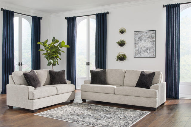 Vayda Pebble Sofa And Loveseat - Ella Furniture