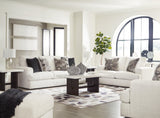 Karinne Linen Sofa, Loveseat, Chair And Ottoman - Ella Furniture