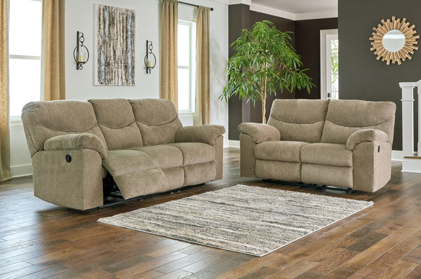 Alphons Briar Sofa And Loveseat - Ella Furniture