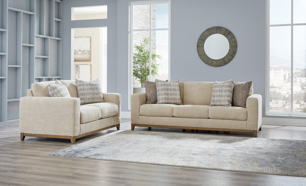 Parklynn Desert Sofa And Loveseat - Ella Furniture