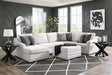 Koralynn Stone 3-Piece Sectional With Ottoman PKG015798 - 54102S1 | 5410208 - Ella Furniture
