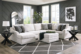 Koralynn Stone 3-Piece Sectional With Ottoman PKG015798 - 54102S1 | 5410208 - Ella Furniture