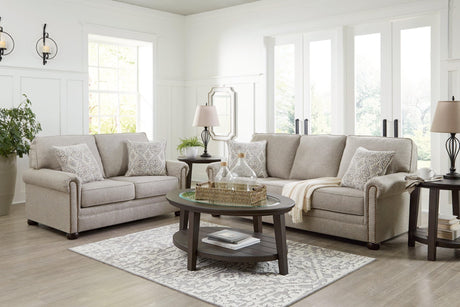 Gaelon Dune Sofa And Loveseat - Ella Furniture