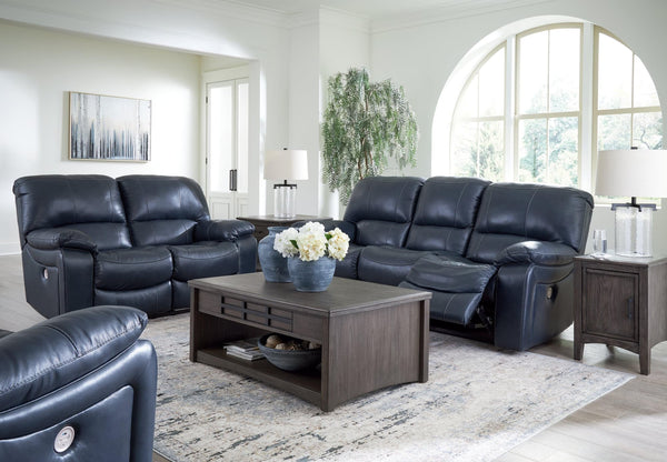 Leesworth Ocean Sofa, Loveseat And Recliner - Ella Furniture