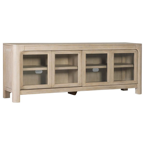 Solano 71-inch 2-door TV Stand Media Console Weathered Mango
