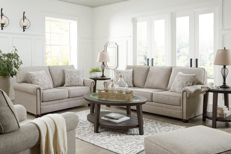Gaelon Dune Sofa, Loveseat, Chair And Ottoman - Ella Furniture