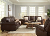 Colleton Dark Brown Sofa, Loveseat And Recliner - Ella Furniture