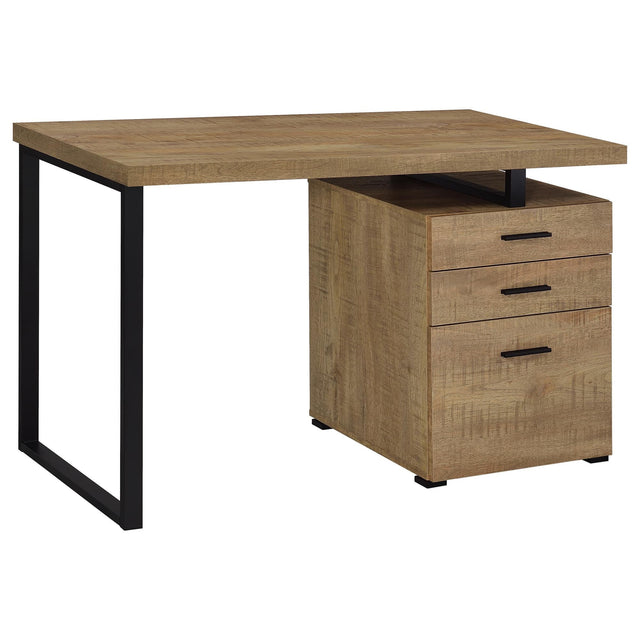 Brennan 47-inch 3-drawer Office Computer Desk Mango