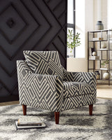 Morrilton Next-gen Nuvella Natural/charcoal Accent Chair - Ella Furniture