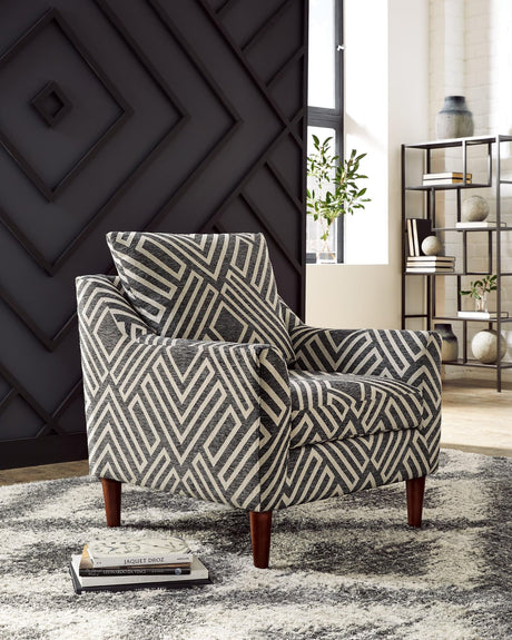 Morrilton Next-gen Nuvella Natural/charcoal Accent Chair - Ella Furniture