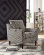 Morrilton Next-gen Nuvella Natural/charcoal Accent Chair - Ella Furniture