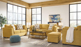 Keerwick Sunflower Sofa, Loveseat, Chair And Ottoman - Ella Furniture