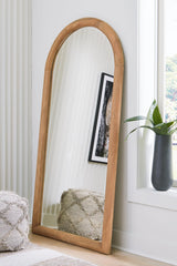 Dairville Brown Floor Mirror - Ella Furniture